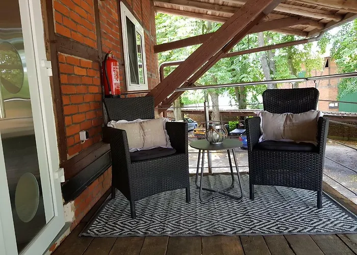 Grosse, Helle Mit 2 Balkonen Auf Dem Kastanienhof In Der Lueneburger Heide Apartamento